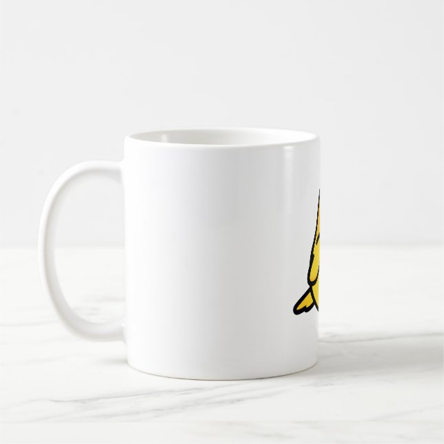 Caneca De Café Chubby Fischer's Lutino Lovebird (Esquerda)