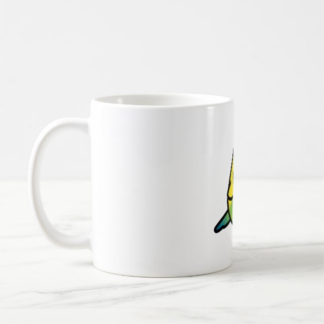Caneca De Café Chubby Green Budget - Mulher (Esquerda)