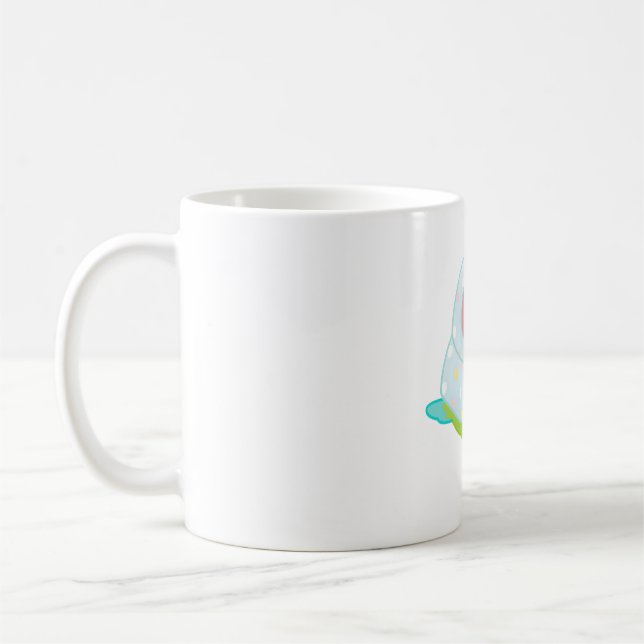Caneca De Café Chubby Hoodie Lovebird (Esquerda)