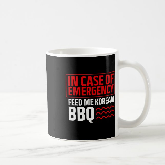 Caneca De Café Churrasco Coreano - Ventilador Comida Coreano - Bb (Direita)