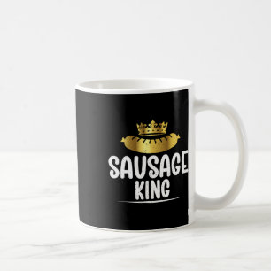Caneca De Café Churrasco de salsicha King