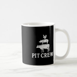 Caneca De Café Churrasco De Tripulação Engraçando Galinha Fumante