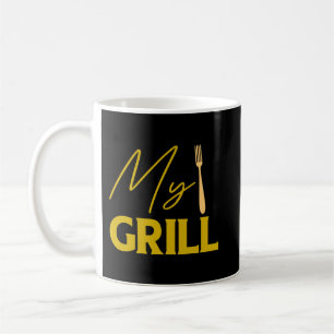 Caneca De Café Churrasco do grelhador de CHURRASCO de CHURRASCO d