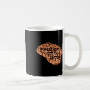 Caneca De Café Churrasco Engraçado Anti-Vegan Professional Steak