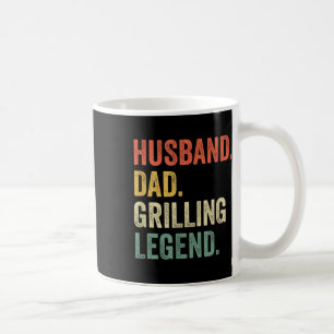 Caneca De Café Churrasco Griling Padre Funny Husband Grill Legend