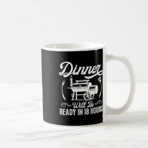 Caneca De Café Churrascos Engraçados Fumando Carne Fumante Grelha