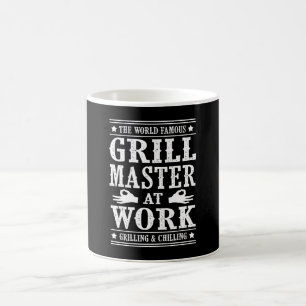 Caneca De Café CHURRASCOS Famoso Mestre De Grill Do Mundo No Tr