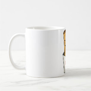 Caneca De Café Churros Kawaii Fofos