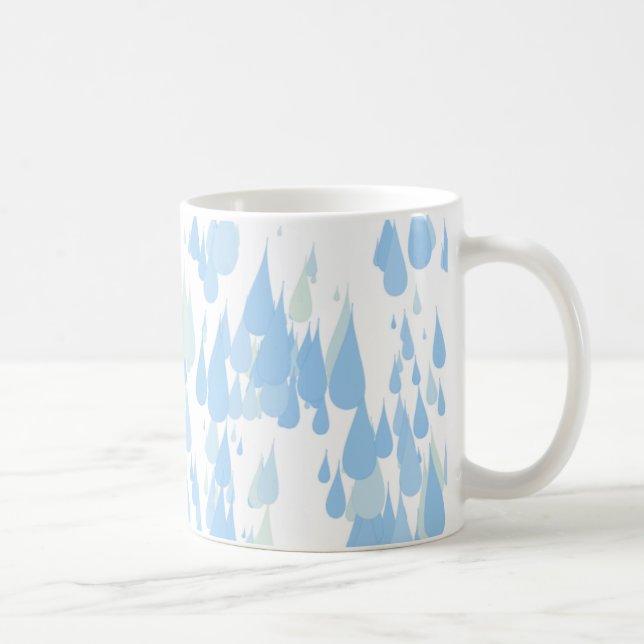 Caneca De Café Chuva (Direita)
