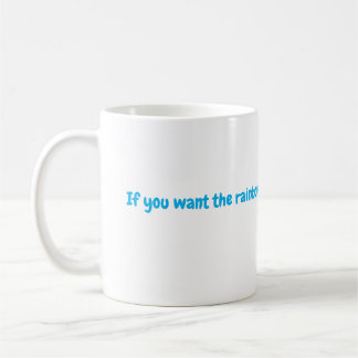 Caneca De Café Chuva Adversidade