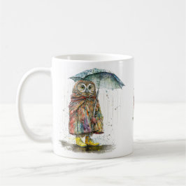 Caneca De Café Chuva Chuva Sai Do Café Mug