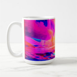 CANECA DE CAFÉ CHUVA COLORIDA