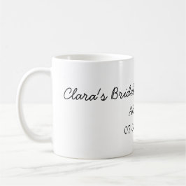 Caneca De Café Chuva de noiva limão moderno simples minimalista r