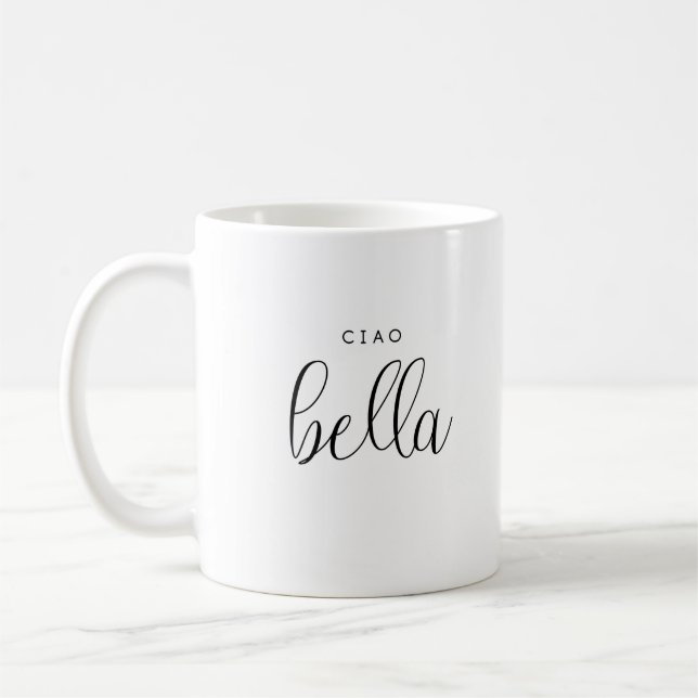 Caneca De Café Ciao Bella (Esquerda)