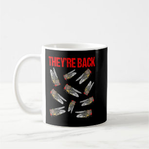 Caneca De Café Cicada Brood X Eles Voltam As Crianças Cicadas T