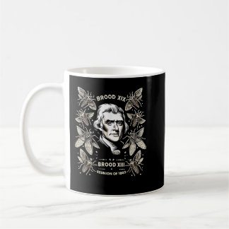Caneca De Café Cicada Brood XIII XIX não desde 1803 Volta a Cicad