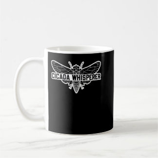 Caneca De Café Cicada Reunion Tour Entomologista Funny Cicada Wha