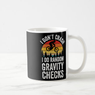 Caneca De Café Ciclismo de Montanha Eu Não Sofro Acidentes Faço V