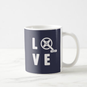 Caneca De Café Ciclismo do amor
