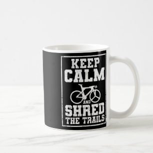Caneca De Café Ciclista de Downhill de Mountain Bike Mantenha a C