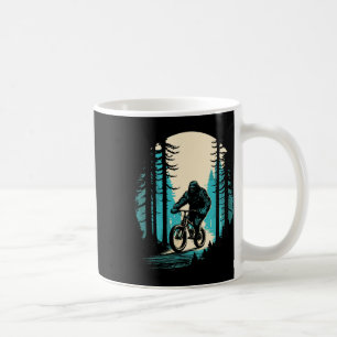 Caneca De Café Ciclista de montanha do Pé Grande Sasquatch Mtb Ci