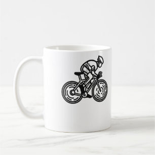 Caneca De Café ciclista de velocidade