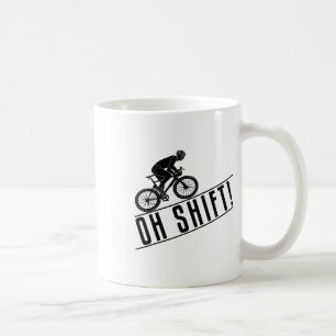 Caneca De Café Ciclista Mountain Biker Engraçado Ciclismo