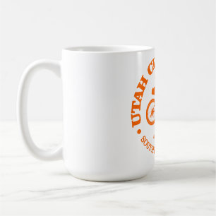 Caneca De Café Ciclo de Cliff de Utah