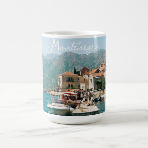 Caneca De Café Cidade costeira de Perast, Montenegro