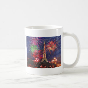 Caneca De Café Cidade da torre Eiffel de Paris do amor com o