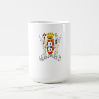 Caneca De Café Cidade De Macau Brasão - Escudo da Cidade Históric