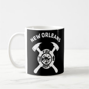 Caneca De Café Cidade de New Orleans Fire Department Louisiana