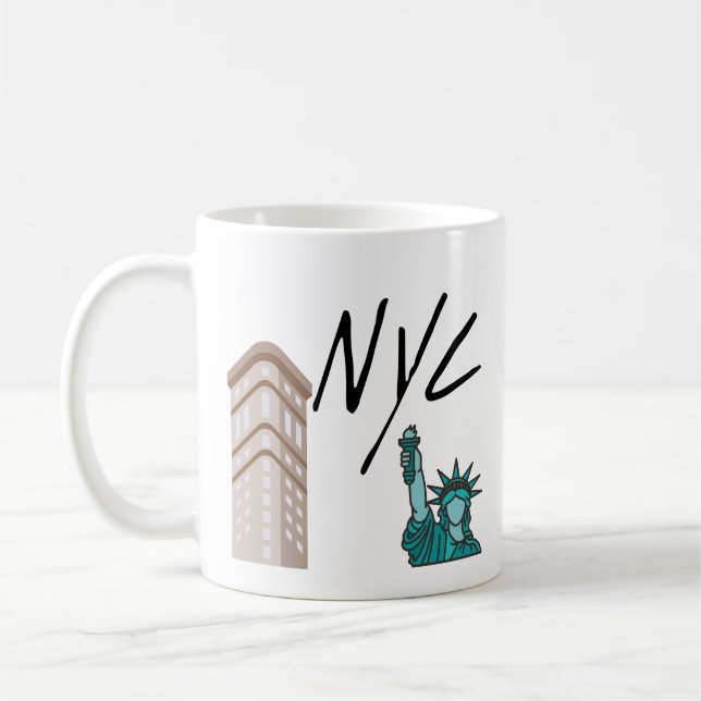 CANECA DE CAFÉ CIDADE DE NOVA YORK NYC (Esquerda)
