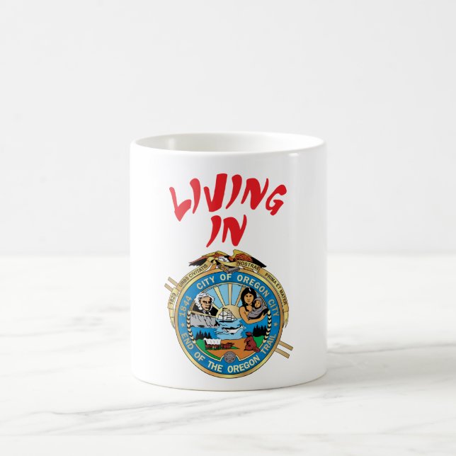 Caneca De Café Cidade de Oregon (Centro)