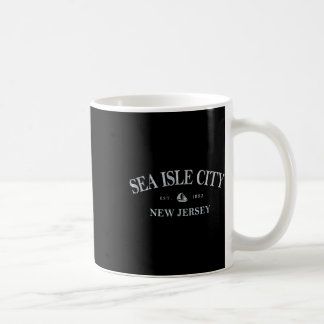 Caneca De Café Cidade de Sea Isle Nova Jersey _ Cidade de Sea Isl