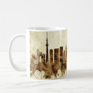Caneca De Café Cidade de Tóquio Japão
