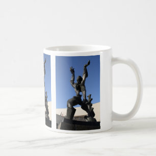 Caneca De Café Cidade destruída