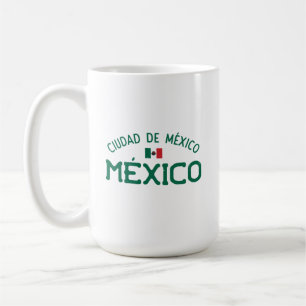 Caneca De Café Cidade do México em estado de perturbação