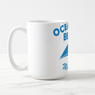 Caneca De Café Cidade do oceano de verão - maryland