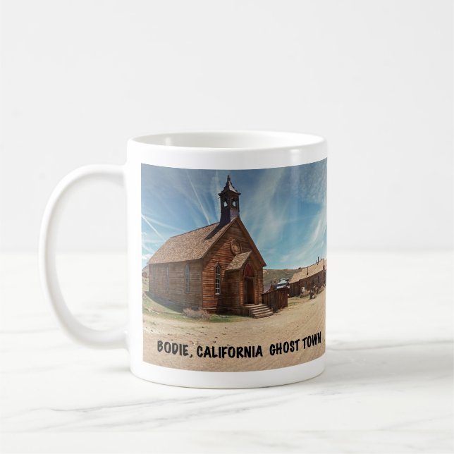Caneca De Café Cidade fantasma: Bodie, Califórnia (Esquerda)