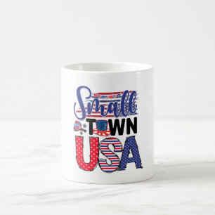 Caneca De Café Cidade pequena dos EUA