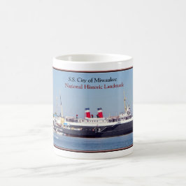 Caneca De Café Cidade SS de Milwaukee & Acacia
