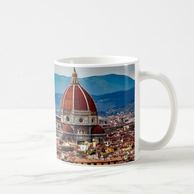 Caneca De Café Cidade velha de Florença, skyline de Italia (Direita)