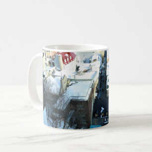 Caneca De Café Cidade Velha do Quebec, Quebec, Canadá