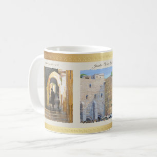 Caneca De Café Cidade velha ocidental da parede KOTEL Jerusalem