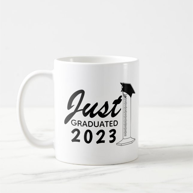 Caneca De Café Ciência da graduação em cilagem graduada no ano de (Esquerda)