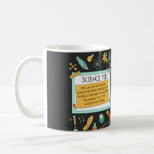 Caneca De Café Ciência Divertida de Crocodilo Jacaré