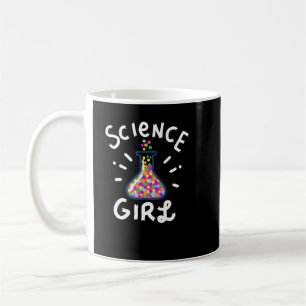 Caneca De Café Ciência Menina Química Estudante de Biologia Gif