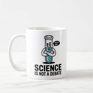Caneca De Café Ciência Não é uma Discussão – STEM Inspirador