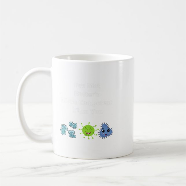 Caneca De Café Cientista Crisper Biologista Professor Student (Esquerda)